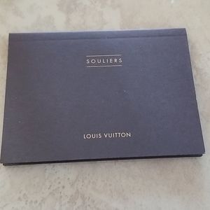 Authentic Louis Vuitton Souliers Booklet